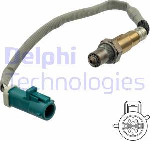 Delphi ES21121-12B1 - Sonda lambda www.autoricambit.com