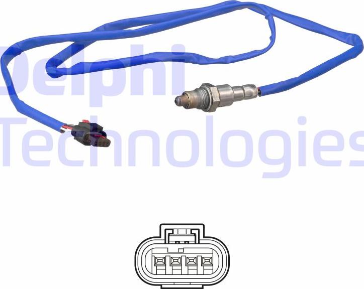 Delphi ES21123-12B1 - Sonda lambda www.autoricambit.com