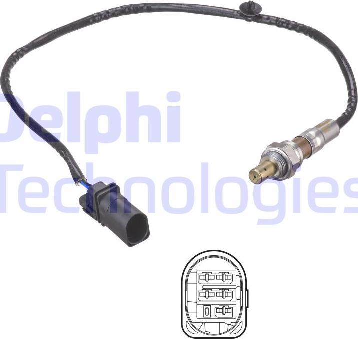 Delphi ES21179-12B1 - Sonda lambda www.autoricambit.com