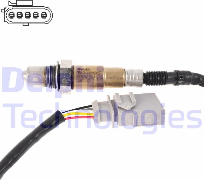 Delphi ES21394-12B1 - Sonda lambda www.autoricambit.com