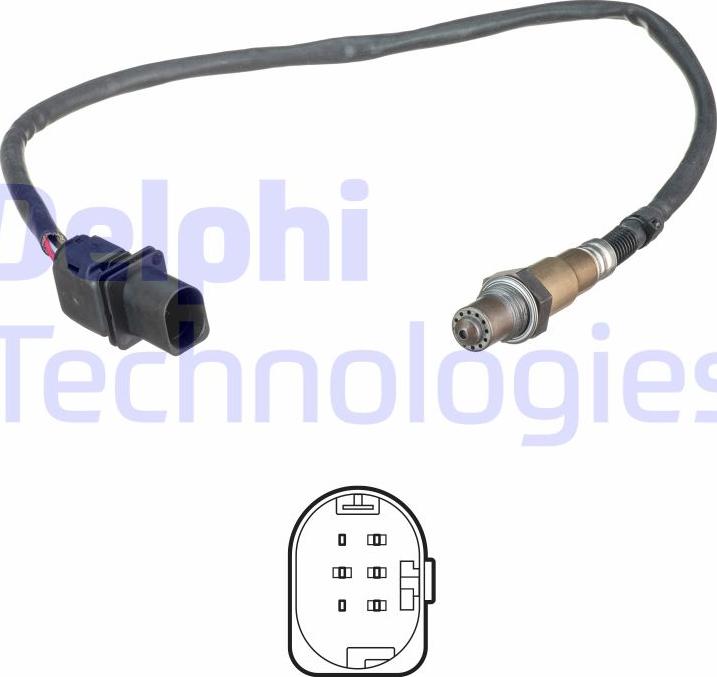 Delphi ES21349-12B1 - Sonda lambda www.autoricambit.com