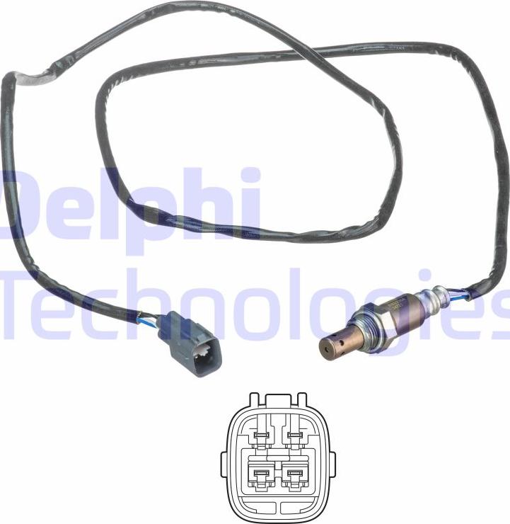 Delphi ES21354-12B1 - Sonda lambda www.autoricambit.com