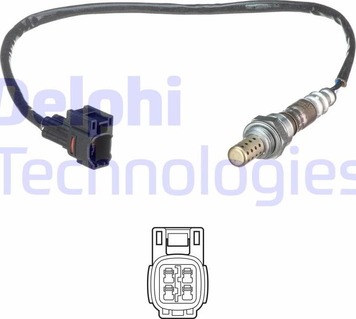 Delphi ES21352-12B1 - Sonda lambda www.autoricambit.com