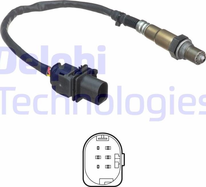 Delphi ES21306-12B1 - Sonda lambda www.autoricambit.com