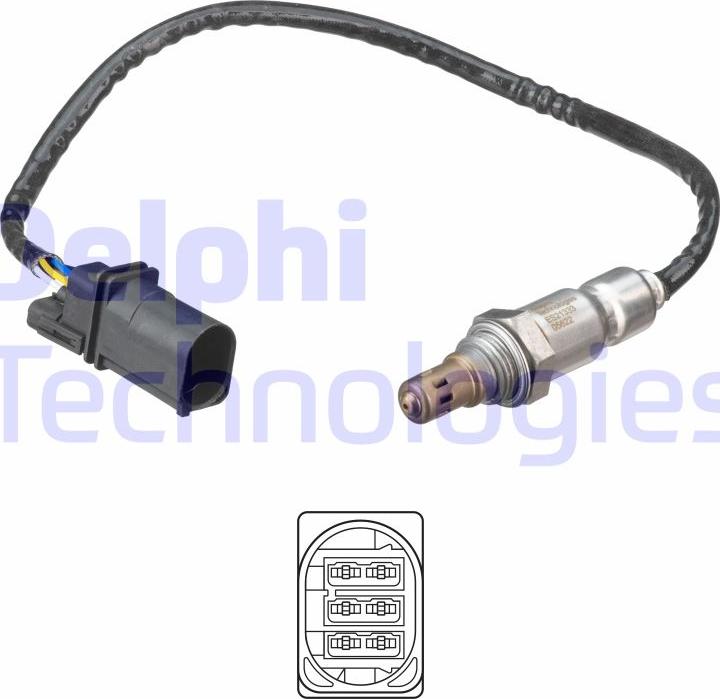 Delphi ES21333-12B1 - Sonda lambda www.autoricambit.com