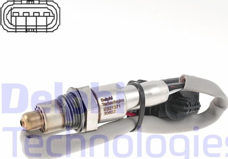 Delphi ES21371-12B1 - Sonda lambda www.autoricambit.com