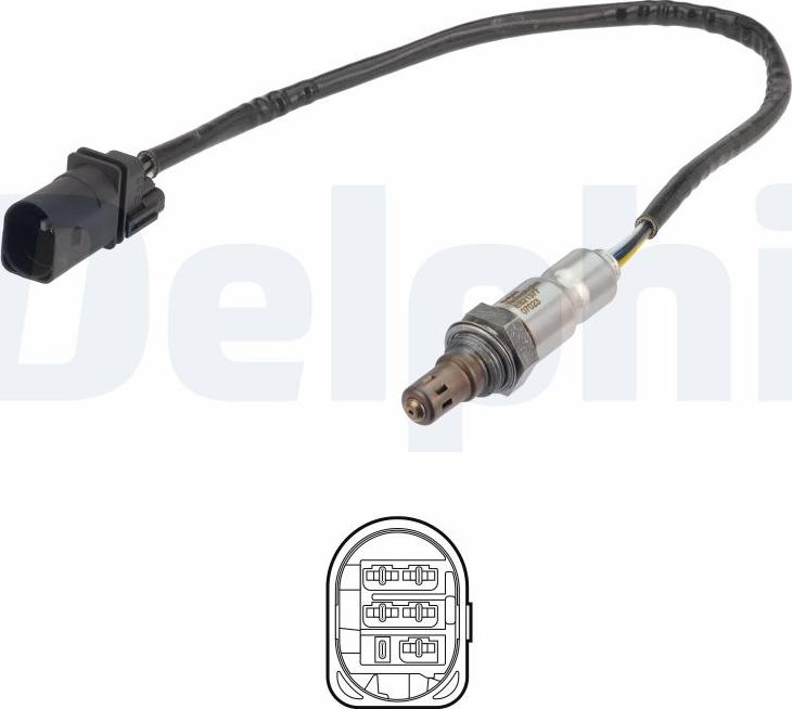 Delphi ES21377-12B1 - Sonda lambda www.autoricambit.com