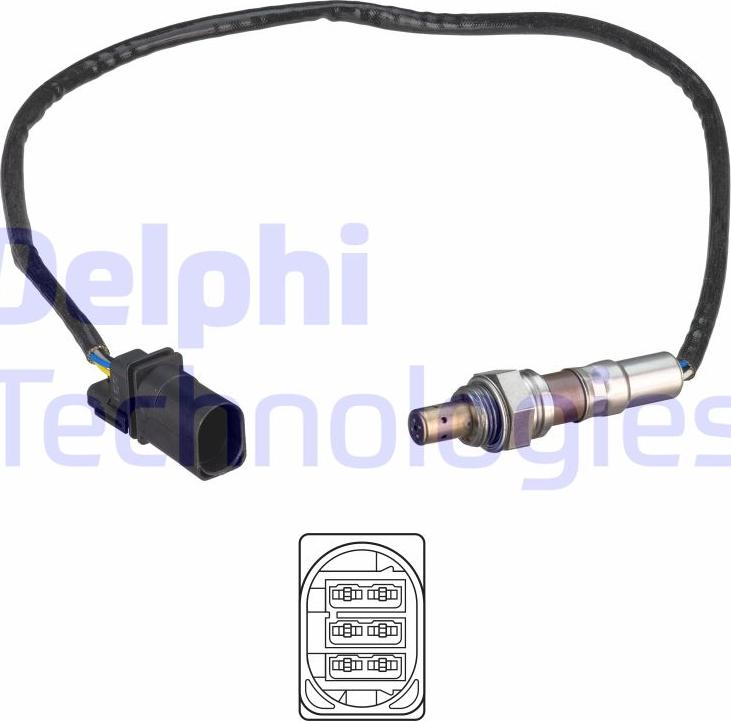 Delphi ES21291-12B1 - Sonda lambda www.autoricambit.com