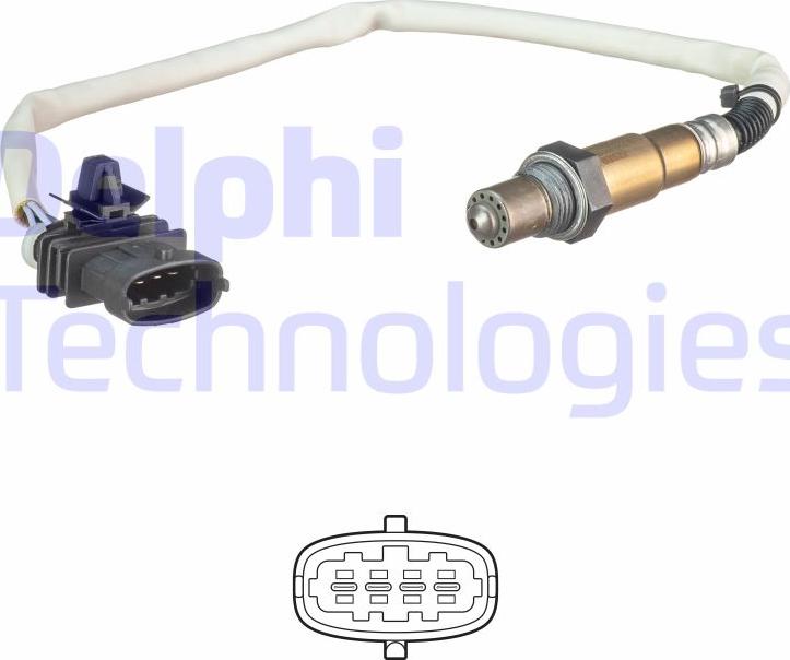 Delphi ES21241-12B1 - Sonda lambda www.autoricambit.com