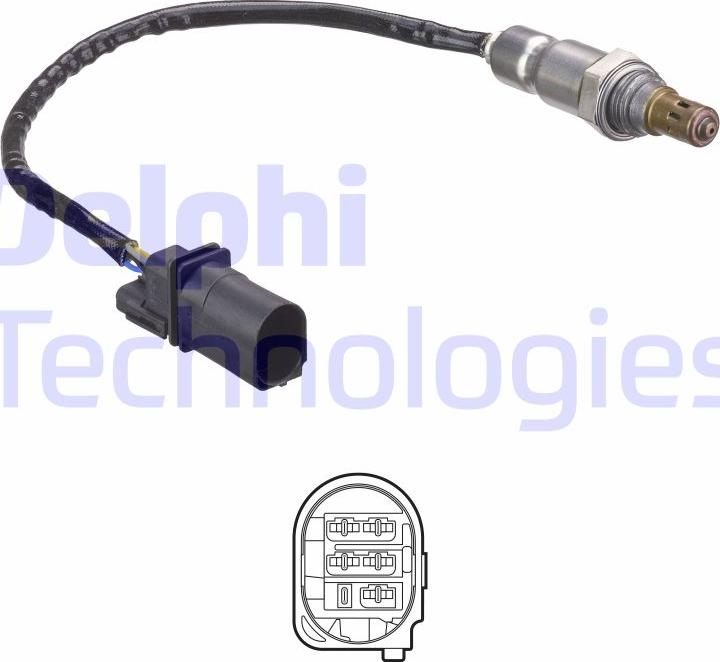 Delphi ES21252-12B1 - Sonda lambda www.autoricambit.com