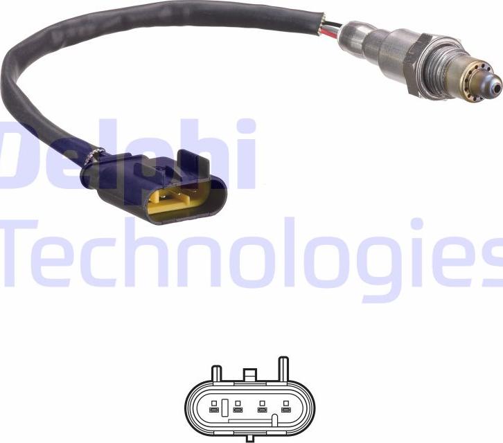 Delphi ES21201-12B1 - Sonda lambda www.autoricambit.com