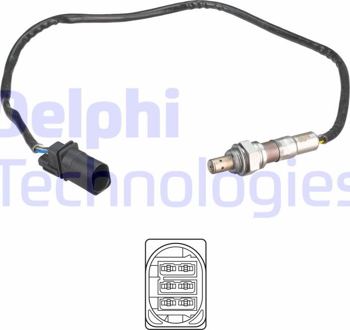 Delphi ES21219-12B1 - Sonda lambda www.autoricambit.com