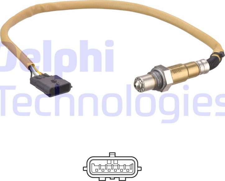 Delphi ES21213-12B1 - Sonda lambda www.autoricambit.com