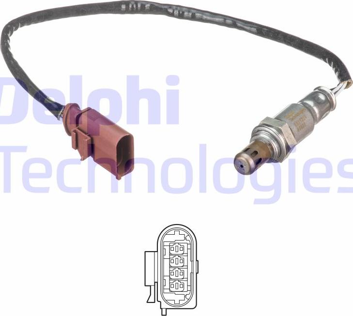 Delphi ES21224-12B1 - Sonda lambda www.autoricambit.com