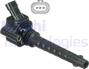 Delphi GN10528-12B1 - Bobina d'accensione www.autoricambit.com