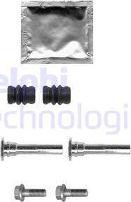 Delphi KS1010 - Kit manicotti di guida, Pinza freno www.autoricambit.com