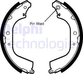 Delphi LS1406 - Kit freno, freni a tamburo www.autoricambit.com