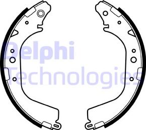 Delphi LS1408 - Kit freno, freni a tamburo www.autoricambit.com