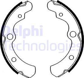 Delphi LS1473 - Kit freno, freni a tamburo www.autoricambit.com