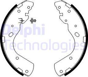 Delphi LS1897 - Kit freno, freni a tamburo www.autoricambit.com