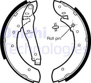 Delphi LS1349 - Kit freno, freni a tamburo www.autoricambit.com