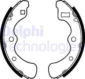 Delphi LS1240 - Kit freno, freni a tamburo www.autoricambit.com