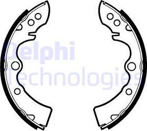 Delphi LS1275 - Kit freno, freni a tamburo www.autoricambit.com