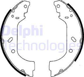 Delphi LS1715 - Kit freno, freni a tamburo www.autoricambit.com