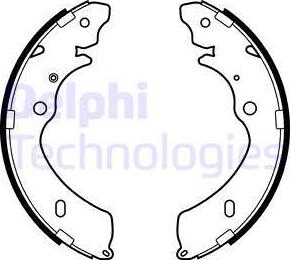 Delphi LS2147 - Kit freno, freni a tamburo www.autoricambit.com