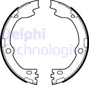 Delphi LS2119 - Kit ganasce, Freno stazionamento www.autoricambit.com