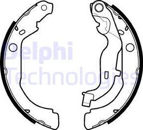 Delphi LS2127 - Kit freno, freni a tamburo www.autoricambit.com