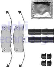 Delphi LX0561 - Kit accessori, Pastiglia freno www.autoricambit.com