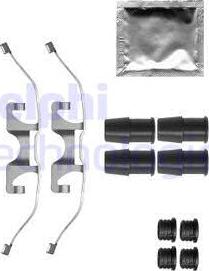 Delphi LX0577 - Kit accessori, Pastiglia freno www.autoricambit.com