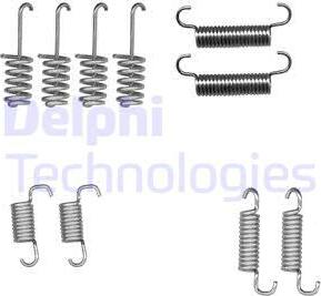 Delphi LY1404 - Kit accessori, Ganasce freno stazionamento www.autoricambit.com