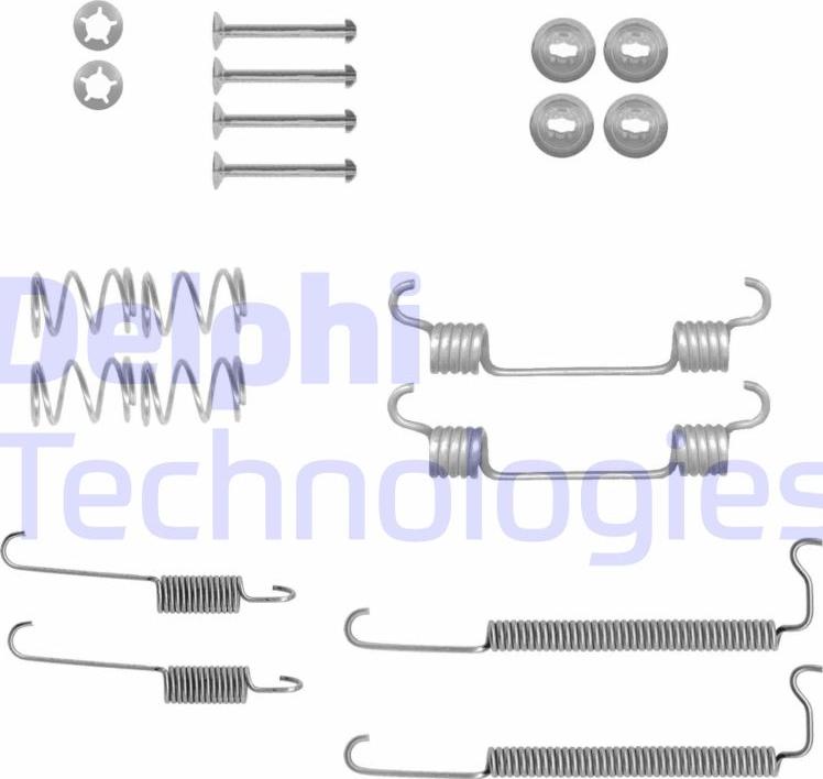 Delphi LY1435 - Accessori, freno a tamburo www.autoricambit.com