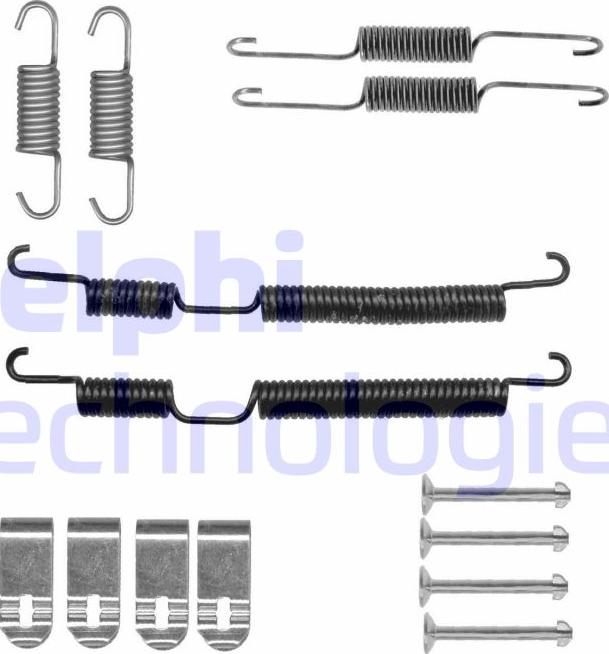 Delphi LY1432 - Accessori, freno a tamburo www.autoricambit.com