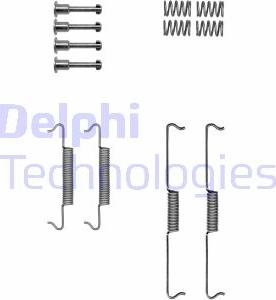 Delphi LY1422 - Kit accessori, Ganasce freno stazionamento www.autoricambit.com