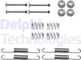 Delphi LY1397 - Kit accessori, Ganasce freno stazionamento www.autoricambit.com