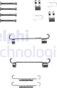 Delphi LY1344 - Kit accessori, Ganasce freno stazionamento www.autoricambit.com