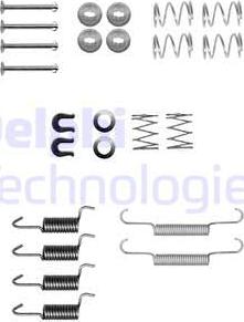 Delphi LY1348 - Kit accessori, Ganasce freno stazionamento www.autoricambit.com