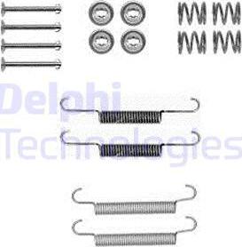 Delphi LY1377 - Kit accessori, Ganasce freno stazionamento www.autoricambit.com