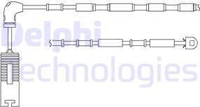 Delphi LZ0151 - Contatto segnalazione, Usura past. freno/mat. d'attrito www.autoricambit.com