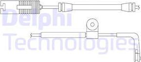 Delphi LZ0136 - Contatto segnalazione, Usura past. freno/mat. d'attrito www.autoricambit.com