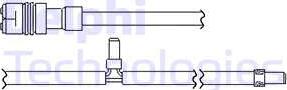 Delphi LZ0286 - Contatto segnalazione, Usura past. freno/mat. d'attrito www.autoricambit.com