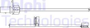 Delphi LZ0283 - Contatto segnalazione, Usura past. freno/mat. d'attrito www.autoricambit.com