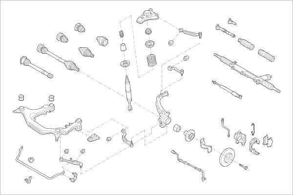 Delphi OE-AUDI-000016706-F - Sospensione ruota www.autoricambit.com