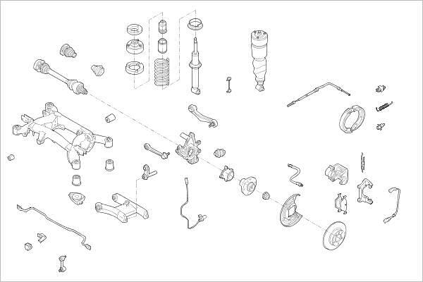 Delphi OE-BMW-000005052-R - Sospensione ruota www.autoricambit.com