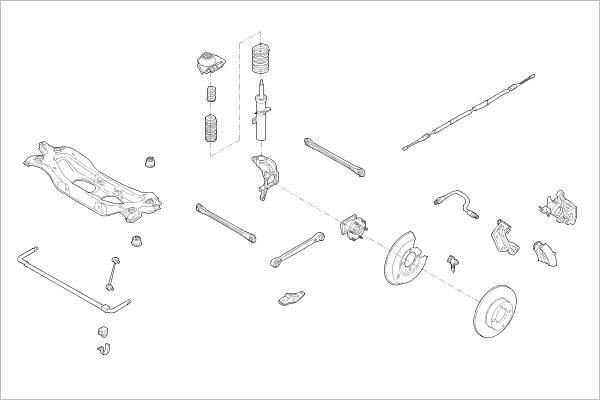 Delphi OE-FORD-000018272-R - Sospensione ruota www.autoricambit.com