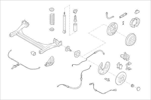 Delphi OE-SKOD-000013362-R - Sospensione ruota www.autoricambit.com