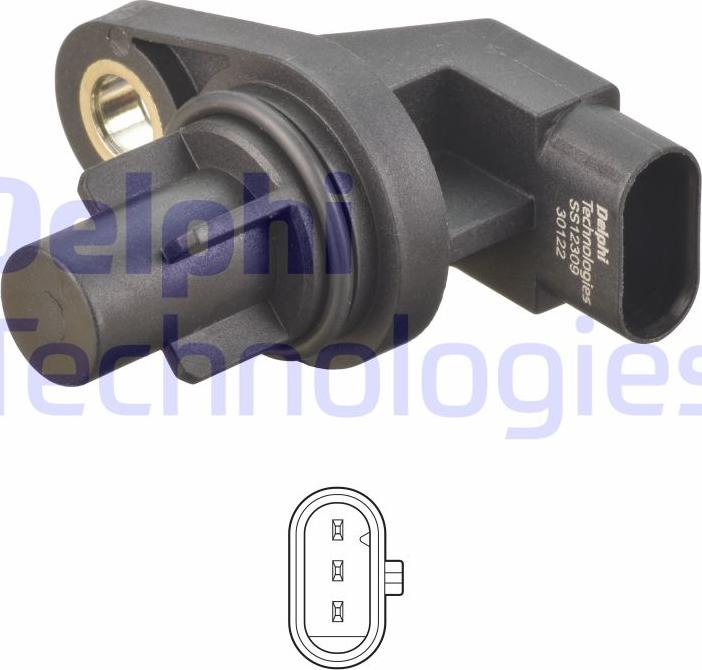 Delphi SS12309-12B1 - Sensore, Posizione albero a camme www.autoricambit.com